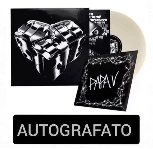 Vinile autografato papa - vinile, v