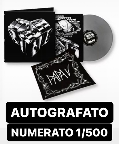Vinile autografato papa trap - autografato,
